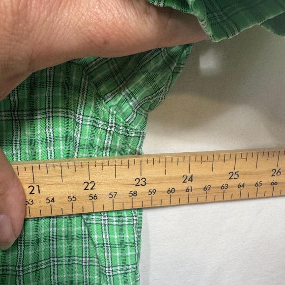 McKinley Plaid Shirts Mens Size XL Lot of 2 Blue Green Hiking Short Sleeve NWT - Picture 7 of 16